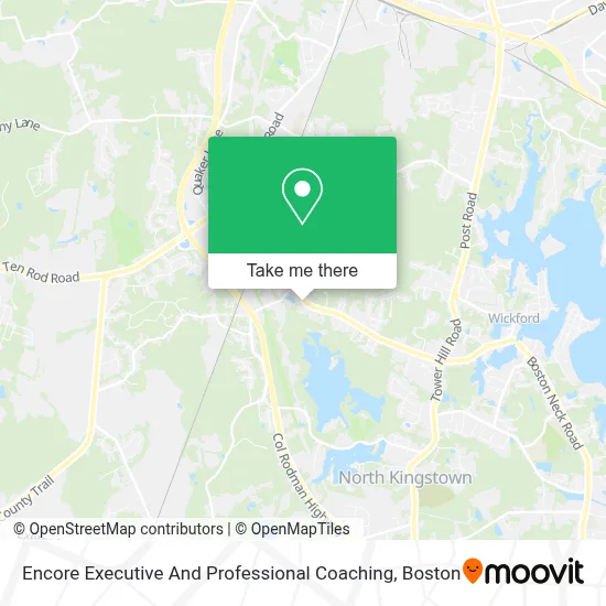 Encore Executive And Professional Coaching map