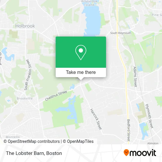 The Lobster Barn map