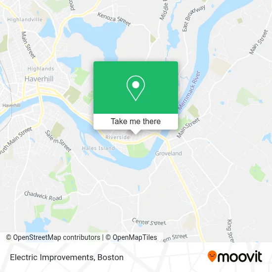 Electric Improvements map