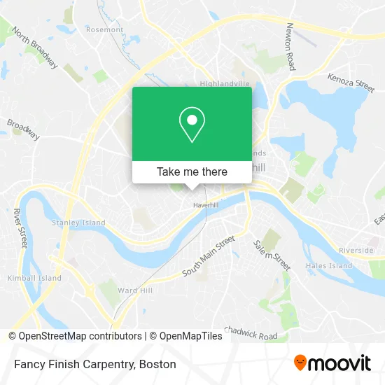 Fancy Finish Carpentry map