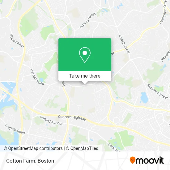 Cotton Farm map