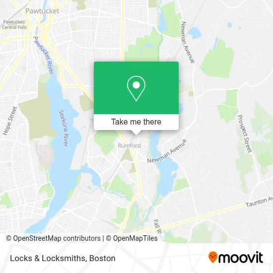 Locks & Locksmiths map