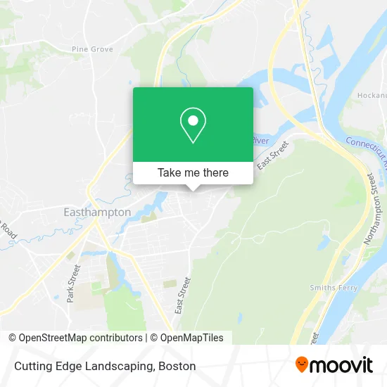 Cutting Edge Landscaping map