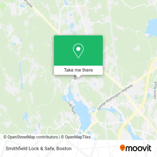 Smithfield Lock & Safe map