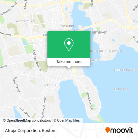 Afroja Corporation map