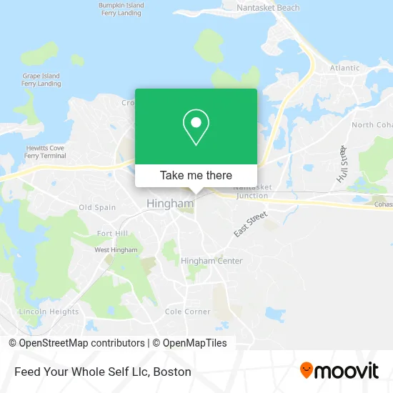 Feed Your Whole Self Llc map