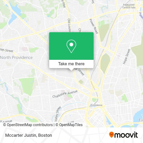 Mccarter Justin map
