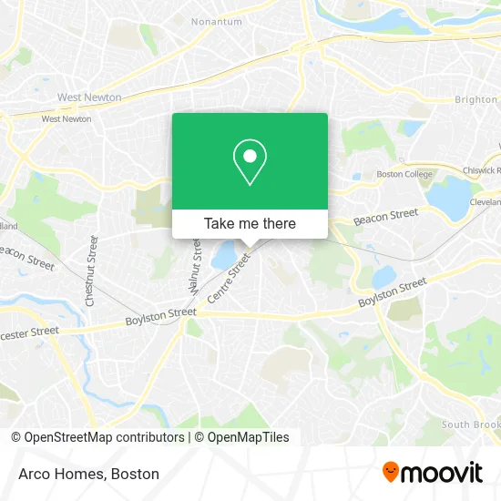 Arco Homes map