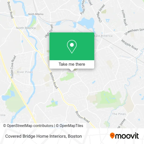 Covered Bridge Home Interiors map