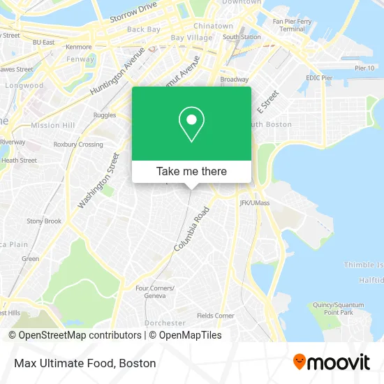Max Ultimate Food map