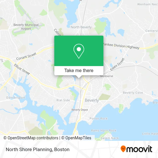 North Shore Planning map