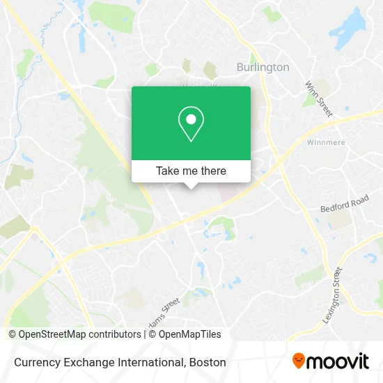 Currency Exchange International map