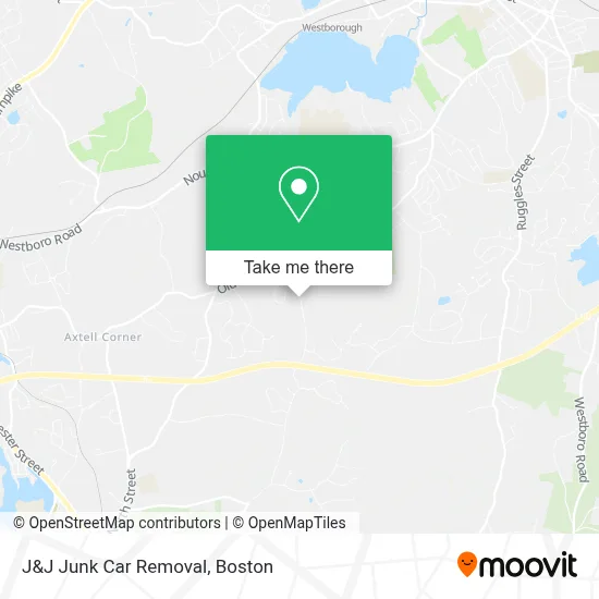 J&J Junk Car Removal map