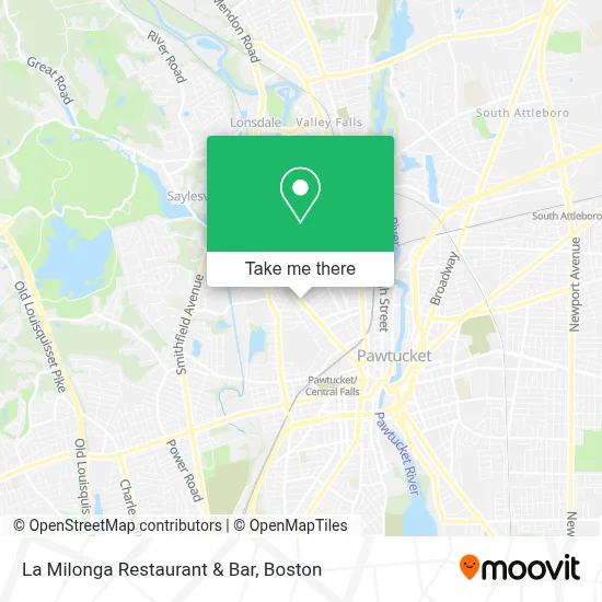 La Milonga Restaurant & Bar map