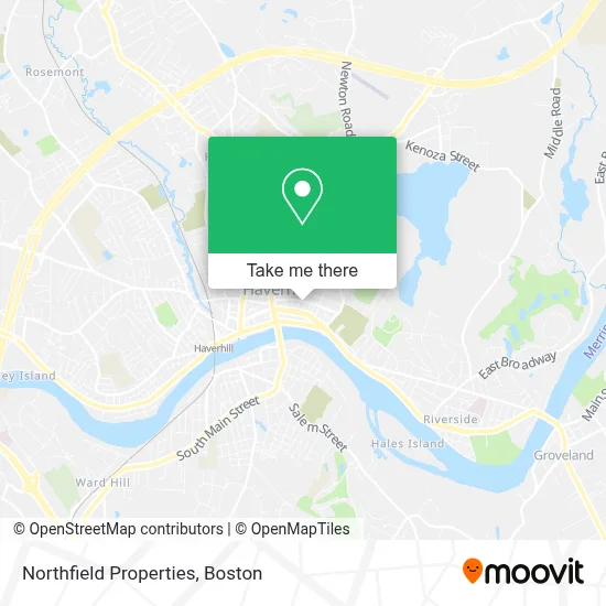 Northfield Properties map
