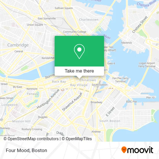Four Mood map