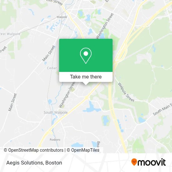 Aegis Solutions map