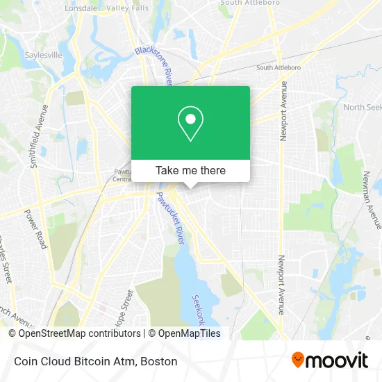 Coin Cloud Bitcoin Atm map