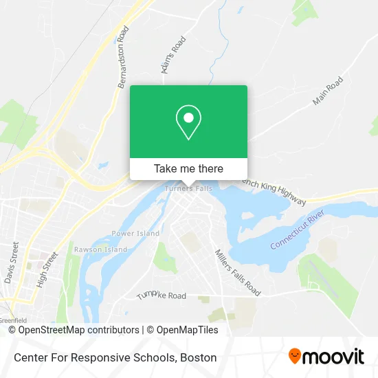 Center For Responsive Schools map