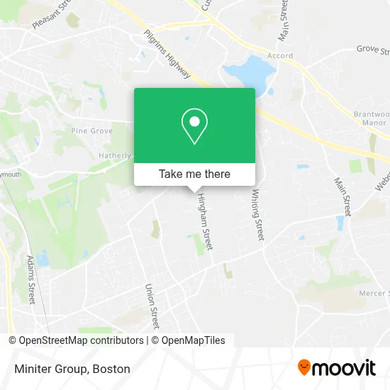 Miniter Group map