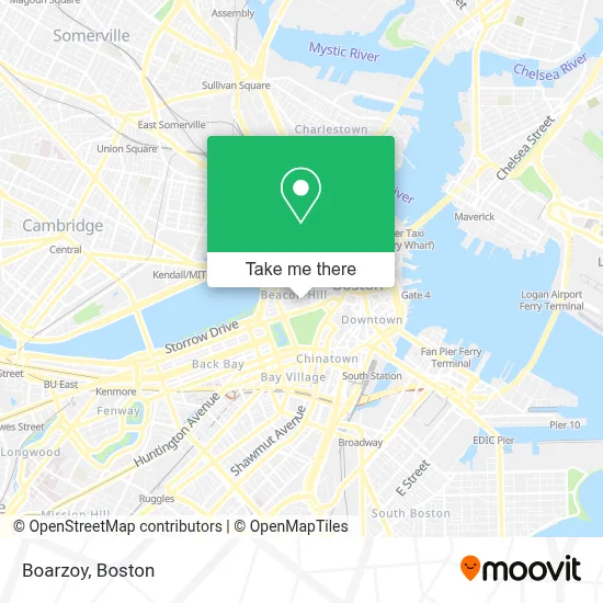 Boarzoy map