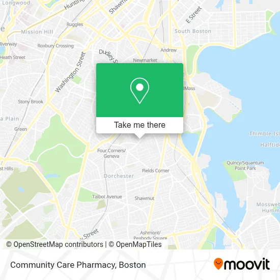 Community Care Pharmacy map