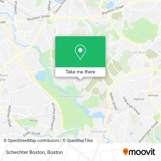 Schechter Boston map