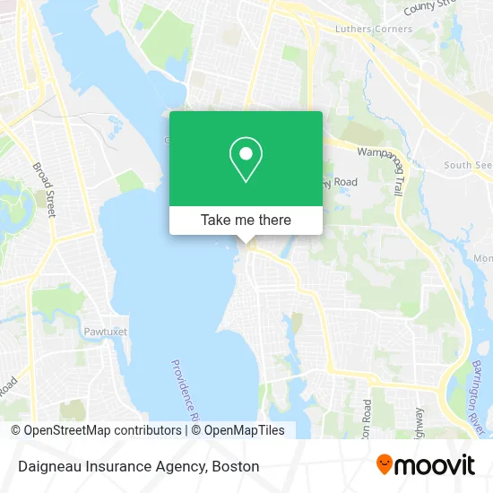 Daigneau Insurance Agency map