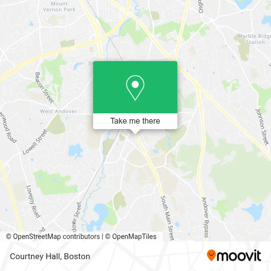 Courtney Hall map