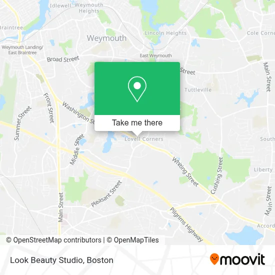 Look Beauty Studio map