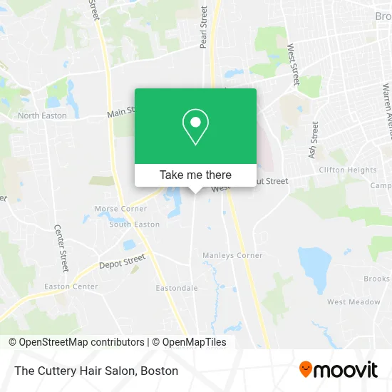The Cuttery Hair Salon map