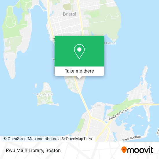 Rwu Main Library map