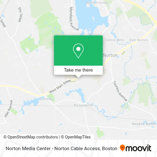 Norton Media Center - Norton Cable Access map