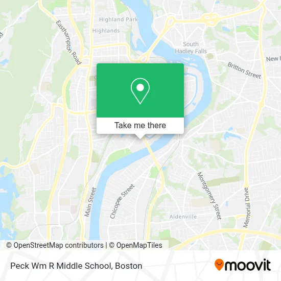 Peck Wm R Middle School map