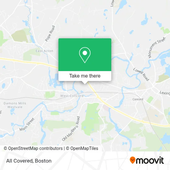 All Covered map