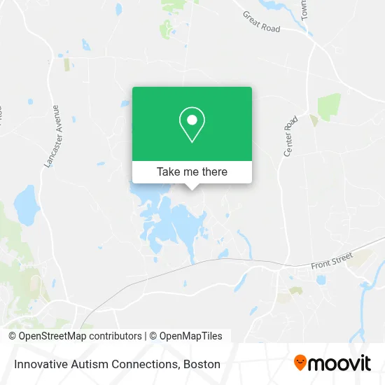 Innovative Autism Connections map