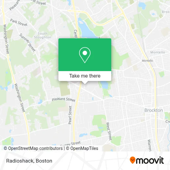 Radioshack map