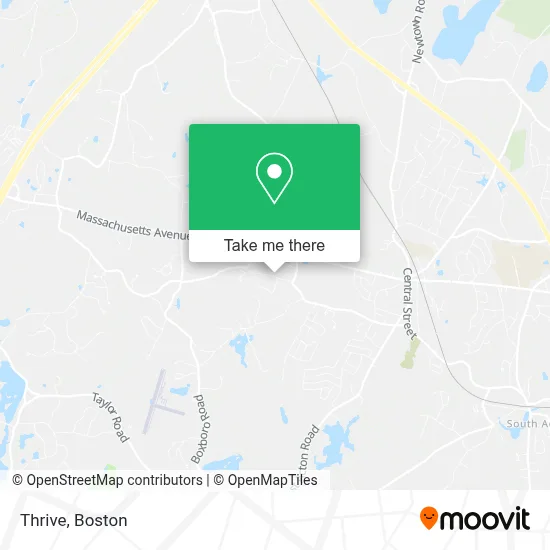 Thrive map