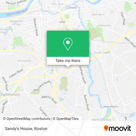 Sandy's House map