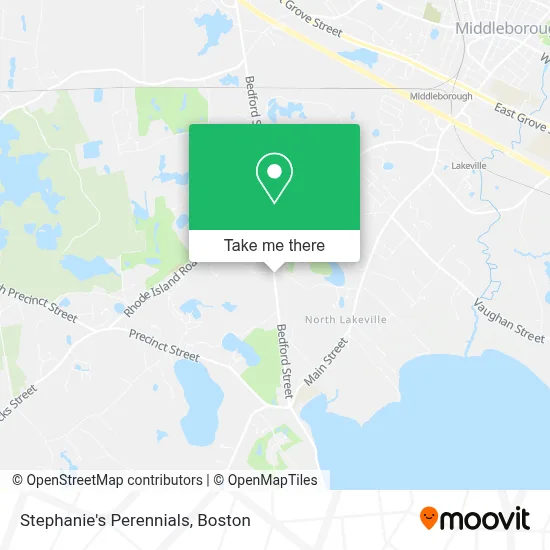 Stephanie's Perennials map