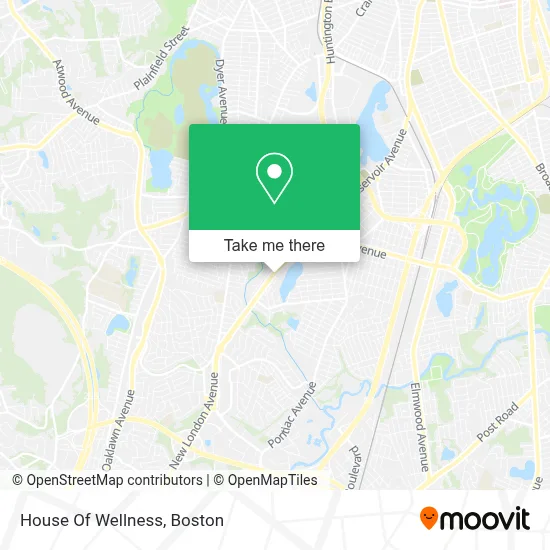 House Of Wellness map