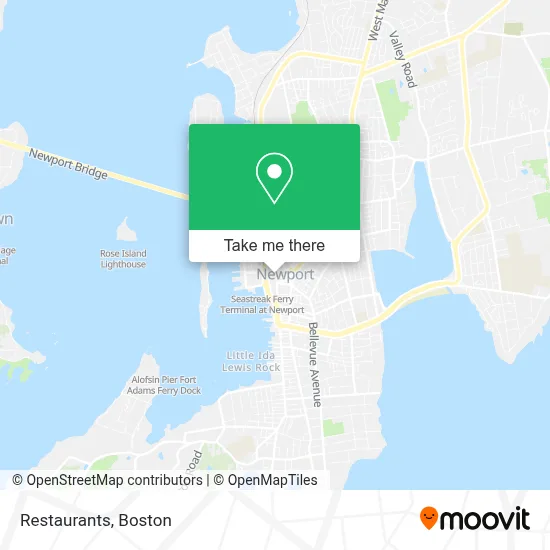 Restaurants map