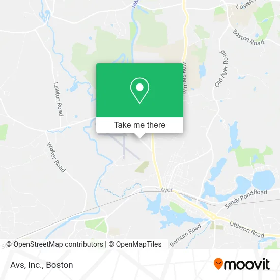 Avs, Inc. map