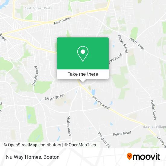 Nu Way Homes map