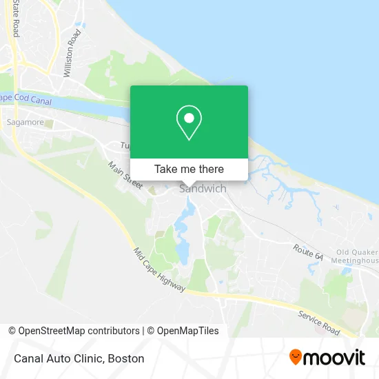 Canal Auto Clinic map
