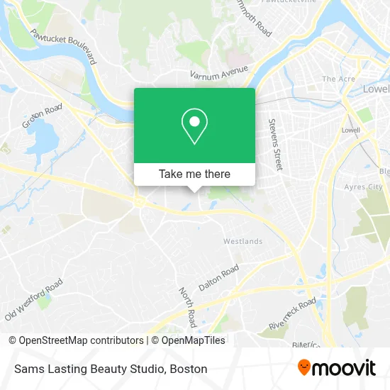 Sams Lasting Beauty Studio map