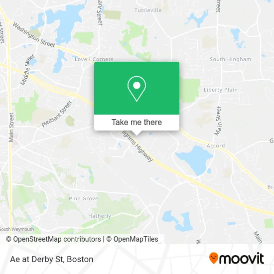 Ae at Derby St map