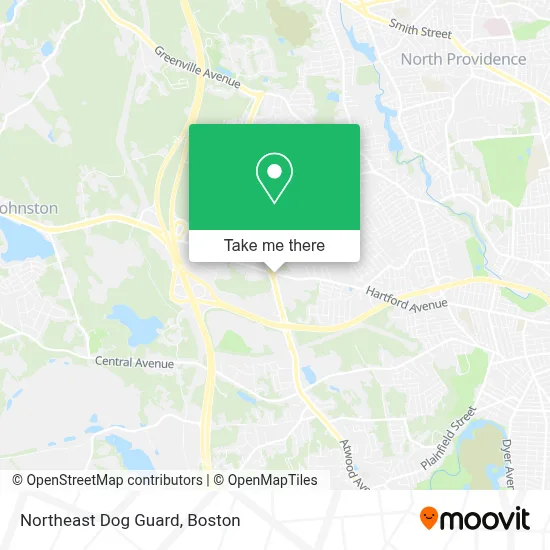 Northeast Dog Guard map