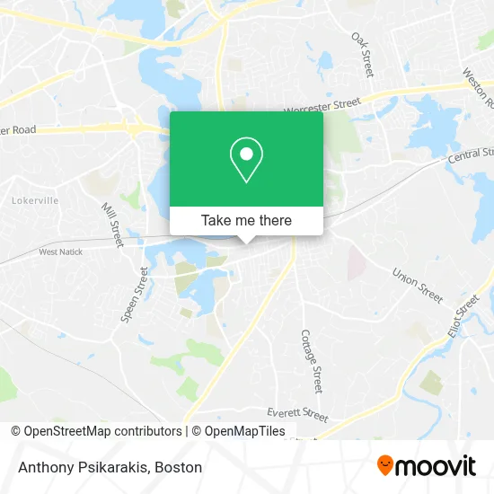Anthony Psikarakis map