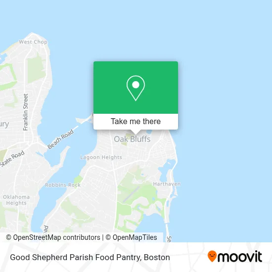 Good Shepherd Parish Food Pantry map